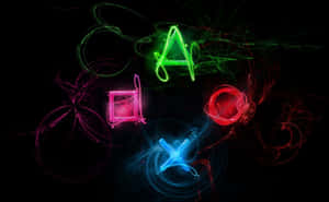 Take Your Gaming Experience To The Next Level With This Stylish Ps4 Theme. Wallpaper