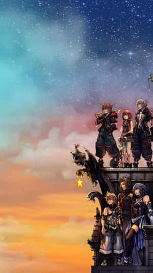 Take Your Kingdom Hearts Adventure With You On Your Phone Wallpaper