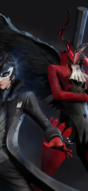 Take Your Phantom Thieving Experience To The Next Level With The Persona 5 Iphone Wallpaper