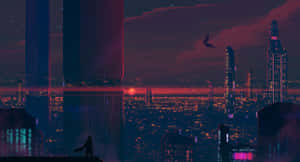 Take Your World To The Future With Cyberpunk Laptop Wallpaper