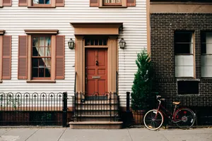 Taking A Stroll Down A Nostalgic Street Wallpaper