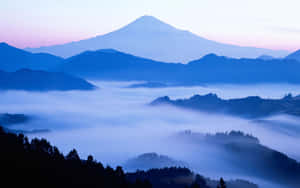 Taking In The Breathtaking Sights Of Blue Mountain Wallpaper