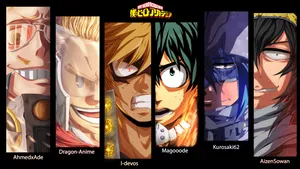 Tamaki Amajiki Looking Thoughtful In The Anime Series
