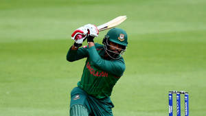 Tamim Iqbal Playing Cricket Wallpaper