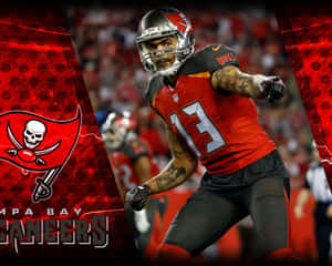 Tampa Bay Buccaneers Wide Receiver Mike Evans Wallpaper