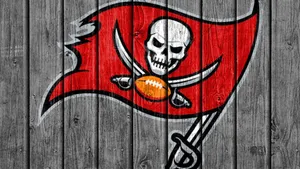 Tampa Bay Buccaneers Wood Aesthetic Wallpaper