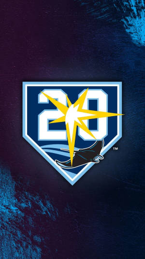 Tampa Bay Rays No.20 Logo Wallpaper