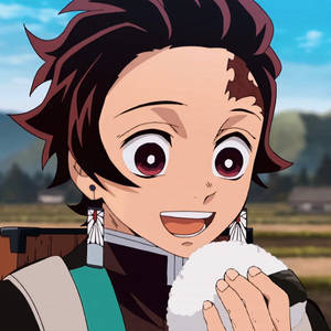 Tanjiro Pfp Onigiri Wallpaper