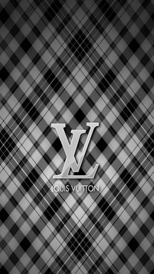 Tartan Plaid Louis Vuitton Phone Wallpaper