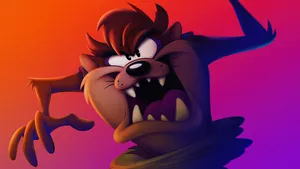 Tasmanian Devil Taz Space Jam Wallpaper