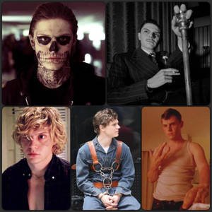 Tate Langdon Ahs Collage Wallpaper