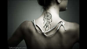 Tatuaje En El Cuello Dream Catcher Wallpaper