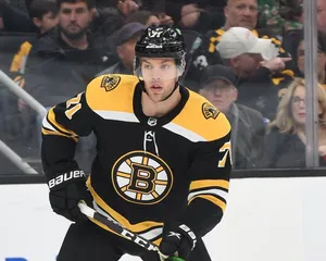 Taylor Hall Ice Hockey Game Wallpaper