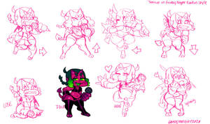 Teacup Character Sheet Friday Night Funkin Wallpaper