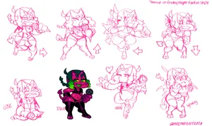 Teacup Character Sheet Friday Night Funkin Wallpaper