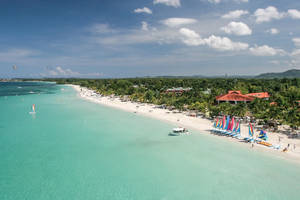 Teal Jamaica Beach Wallpaper