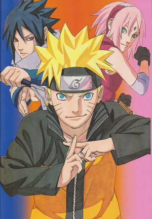 Team 7 Fighting Poses Wallpaper