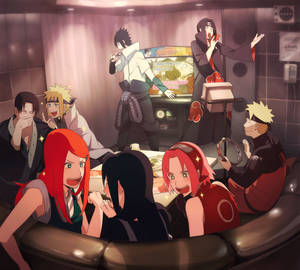 Team 7 In Karaoke Bar Wallpaper