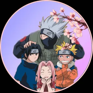 Team 7 Of Konohagakure On A Mission Wallpaper