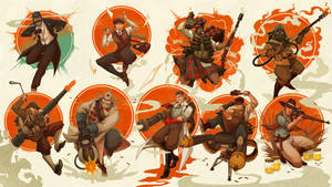 Team Fortress 2 Ww1 Classes Wallpaper