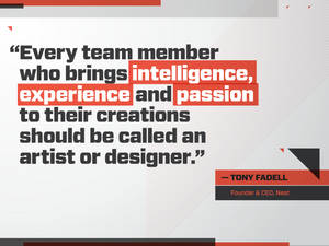 Teamwork Quote Orange And Black Tony Fadell Wallpaper