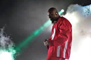 Tech N9ne Performing Live Concert Wallpaper