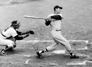 Ted Williams Old Photo Wallpaper