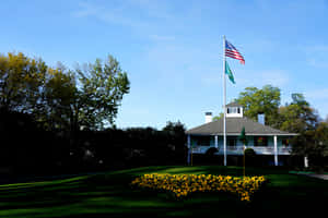 Tee Off At The Famous Augusta National Golf Course, Now Available On Your Iphone! Wallpaper