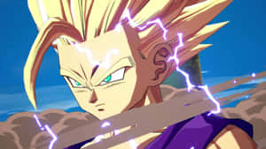 Teen Gohan Green Eyes Wallpaper