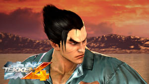 Tekken 4 Kazuya Mishima Cover Wallpaper