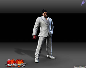 Tekken 5 Kazuya Mishima Cover Wallpaper