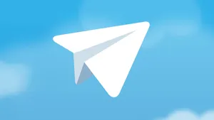 Telegram Zoomed In Plane Wallpaper