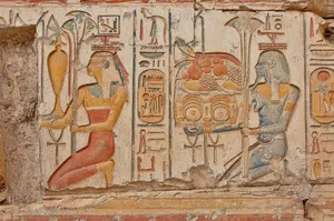 Temple Hieroglyphs Egypt Wallpaper