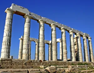Temple Of Poseidon Desktop Wallpaper