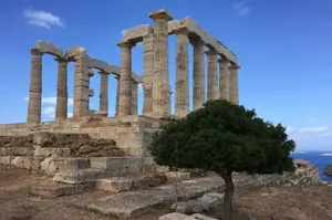 Temple Of Poseidon Hd Cover Wallpaper