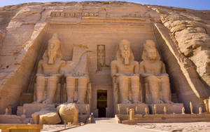 Temple Of Ramses Ii Egypt Wallpaper