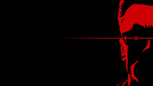 Terminator Red Digital Art Wallpaper