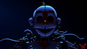 Terrifying Ennard Clown Mask Wallpaper