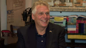 Terry Mcauliffe In A Dark Colored Blazer Wallpaper