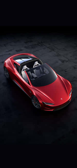 Tesla Aerial View Iphone Wallpaper