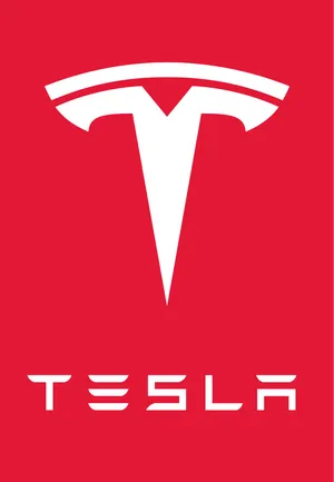Tesla Logo In 4k Wallpaper