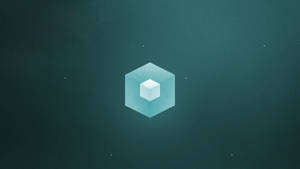 Tesseract Blue-green Basic Wallpaper