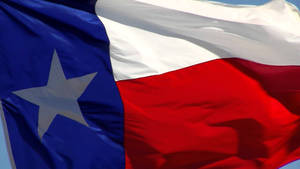 Texas Flag Close Up: Spirit Of The Lone Star State Wallpaper