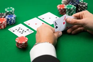 Texas Hold'em Two Aces Wallpaper