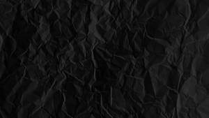 Texture Creased Black Paper Wallpaper