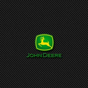 Textured John Deere Logo Wallpaper
