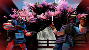 Tf2 4k Samurai Wallpaper