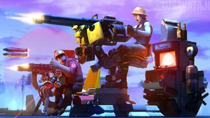 Tf2 4k Video Game Battle Wallpaper