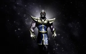 Thanos 4k Digital Dark Outer Space Wallpaper