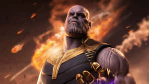 Thanos Digital 4k Wallpaper Wallpaper